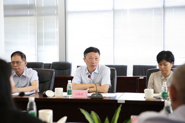 园区纪工委一行调研城市重建纪检监察工作