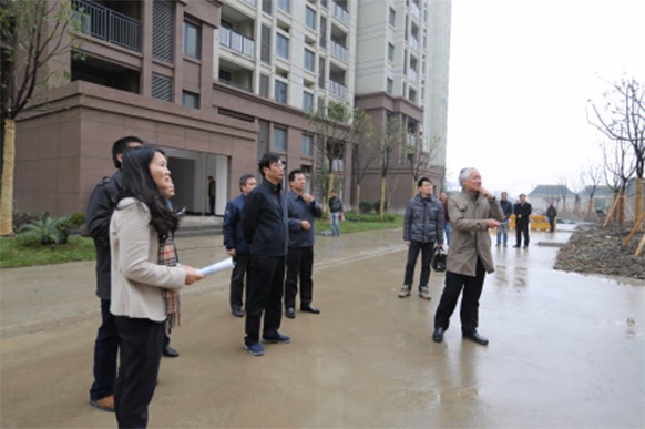 王翔书记一行赴城市重建及在建项目调研