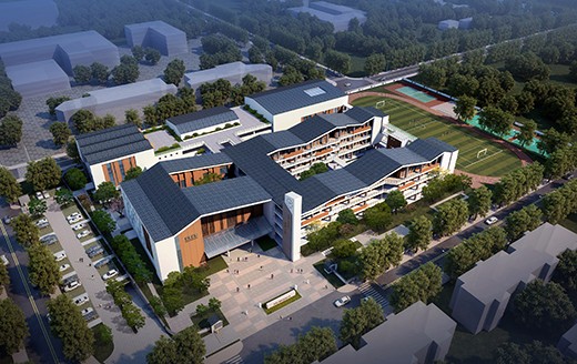 园区又添一座实验小学 城市重建开建淞泽小学