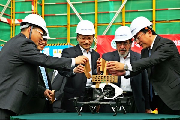 苏州系统医学研究所一期工程主体建筑物顺利封顶