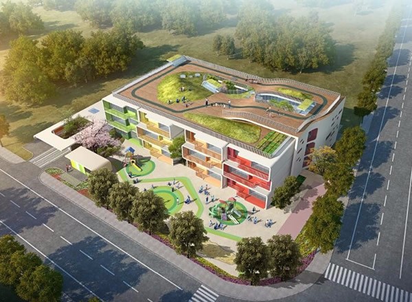 苏州工业园区唯康路幼儿园开工建设