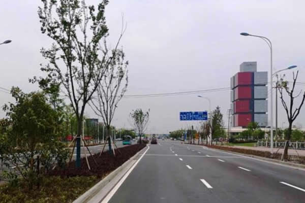 胜浦路（金胜路-现代大道）改造工程竣工