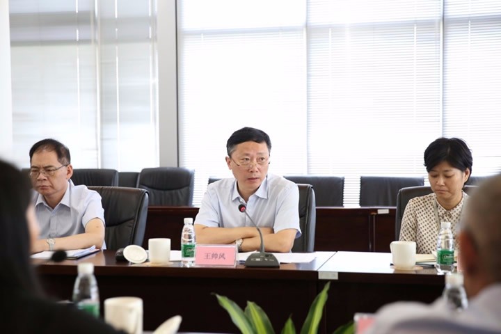 园区纪工委一行调研城市重建纪检监察工作